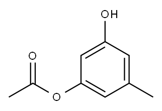 Acetic acid 3-hydroxy-5-methylphenyl ester