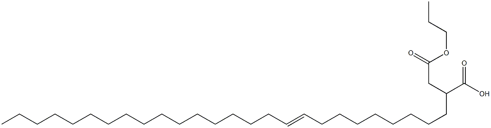 2-(9-Hexacosenyl)succinic acid 1-hydrogen 4-propyl ester Structure