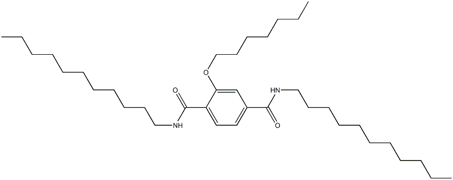 2-(Heptyloxy)-N,N'-diundecylterephthalamide