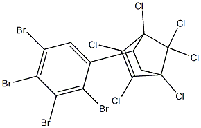 1,2,3,4,7,7-Hexachloro-5-(2,3,4,5-tetrabromophenyl)bicyclo[2.2.1]hept-2-ene