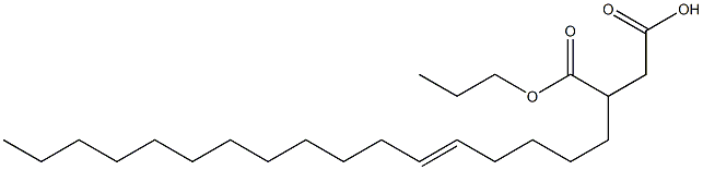 3-(5-Heptadecenyl)succinic acid 1-hydrogen 4-propyl ester
