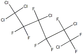1,1,1,3,5,6-Hexachloro-2,2,3,4,4,5,6,6-octafluorohexane Structure
