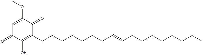 2-(8-Heptadecenyl)-3-hydroxy-6-methoxy-1,4-benzoquinone