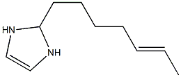 2-(5-Heptenyl)-4-imidazoline|