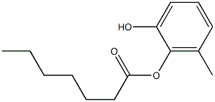 Heptanoic acid 2-hydroxy-6-methylphenyl ester