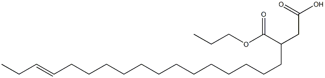 3-(14-Heptadecenyl)succinic acid 1-hydrogen 4-propyl ester