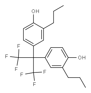 4,4'-(Hexafluoroisopropylidene)bis(2-propylphenol)|