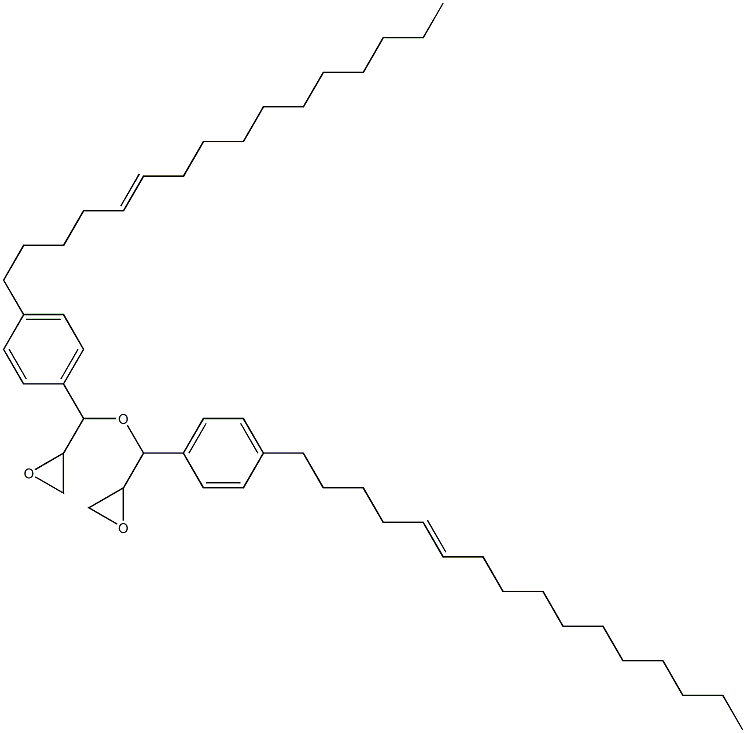 4-(5-Hexadecenyl)phenylglycidyl ether Structure