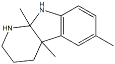 4a,6,9a-Trimethyl-1,2,3,4,4a,9a-hexahydro-9H-pyrido[2,3-b]indole|