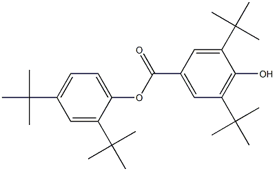 3,5-di-tert-butyl-4-hydroxybenzoic acid-2,4-di-tert-butylphenyl ester