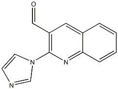 2-(1H-imidazol-1-yl)quinoline-3-carbaldehyde|