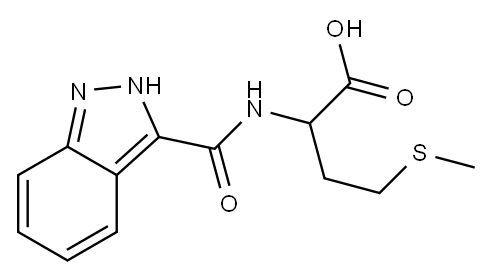 2-(2H-indazol-3-ylformamido)-4-(methylsulfanyl)butanoic acid