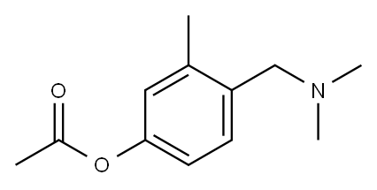 Acetic acid 4-dimethylaminomethyl-3-methylphenyl ester