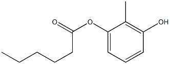 Hexanoic acid 3-hydroxy-2-methylphenyl ester