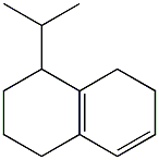 1,2,3,4,5,6-Hexahydro-4-isopropylnaphthalene Structure