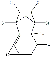HEXACHLORO-OCTAHYDRO-EXO-7,8-EPOXY-1,4-METHANONAPHTHALENE Structure