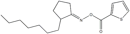 2-({[(2-heptylcyclopentylidene)amino]oxy}carbonyl)thiophene