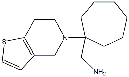 (1-{4H,5H,6H,7H-thieno[3,2-c]pyridin-5-yl}cycloheptyl)methanamine