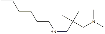 {2-[(hexylamino)methyl]-2-methylpropyl}dimethylamine Structure
