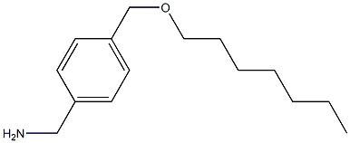 {4-[(heptyloxy)methyl]phenyl}methanamine
