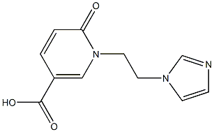 1-[2-(1H-imidazol-1-yl)ethyl]-6-oxo-1,6-dihydropyridine-3-carboxylic acid