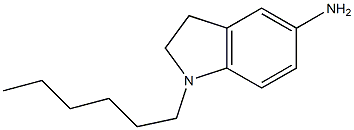 1-hexyl-2,3-dihydro-1H-indol-5-amine