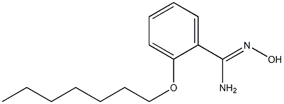2-(heptyloxy)-N'-hydroxybenzene-1-carboximidamide