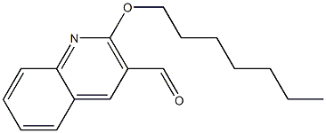 2-(heptyloxy)quinoline-3-carbaldehyde