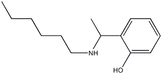 2-[1-(hexylamino)ethyl]phenol