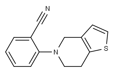 2-{4H,5H,6H,7H-thieno[3,2-c]pyridin-5-yl}benzonitrile|
