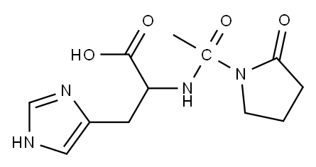 3-(1H-imidazol-4-yl)-2-[1-(2-oxopyrrolidin-1-yl)acetamido]propanoic acid