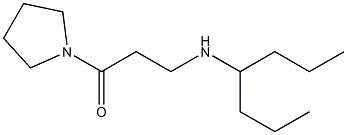 3-(heptan-4-ylamino)-1-(pyrrolidin-1-yl)propan-1-one