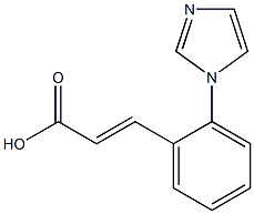 3-[2-(1H-imidazol-1-yl)phenyl]prop-2-enoic acid