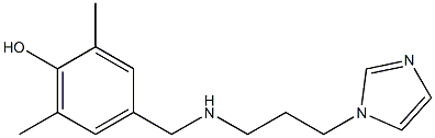 4-({[3-(1H-imidazol-1-yl)propyl]amino}methyl)-2,6-dimethylphenol