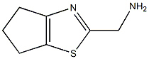 4H,5H,6H-cyclopenta[d][1,3]thiazol-2-ylmethanamine Structure
