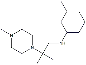 heptan-4-yl[2-methyl-2-(4-methylpiperazin-1-yl)propyl]amine
