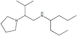 heptan-4-yl[3-methyl-2-(pyrrolidin-1-yl)butyl]amine