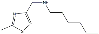 hexyl[(2-methyl-1,3-thiazol-4-yl)methyl]amine