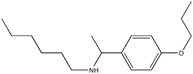 hexyl[1-(4-propoxyphenyl)ethyl]amine|