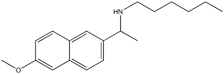hexyl[1-(6-methoxynaphthalen-2-yl)ethyl]amine