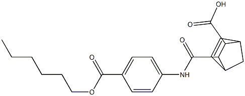 3-({4-[(hexyloxy)carbonyl]anilino}carbonyl)bicyclo[2.2.1]hept-5-ene-2-carboxylic acid