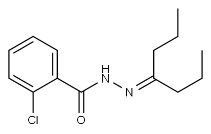 4-Heptanone 2-chlorobenzoyl hydrazone