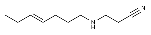 3-(4-Heptenylamino)propionitrile