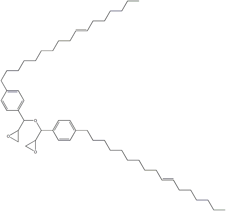 4-(10-Heptadecenyl)phenylglycidyl ether Structure