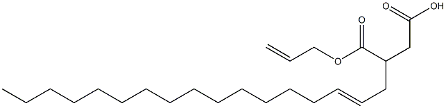 3-(2-Heptadecenyl)succinic acid 1-hydrogen 4-allyl ester