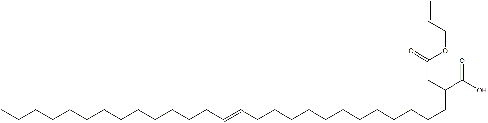 2-(13-Heptacosenyl)succinic acid 1-hydrogen 4-allyl ester Structure