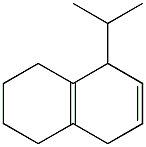 1,2,3,4,5,8-Hexahydro-5-isopropylnaphthalene Structure