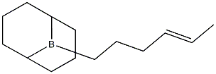 9-(4-Hexenyl)-9-borabicyclo[3.3.1]nonane Structure