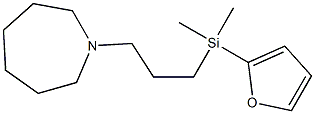 Hexahydro-1-[3-[(2-furanyl)dimethylsilyl]propyl]-1H-azepine