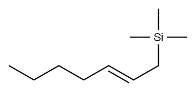 2-Heptenyltrimethylsilane Structure